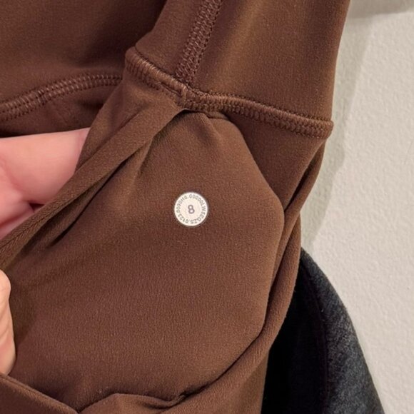 Lululemon Align Wide Leg High-Rise Pant 31" Roasted Brown - Picture 7 of 12